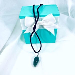 Handmade Natural Stone Green Luck Spiritual Zen Necklace Deadstock NWT Gifts NEW